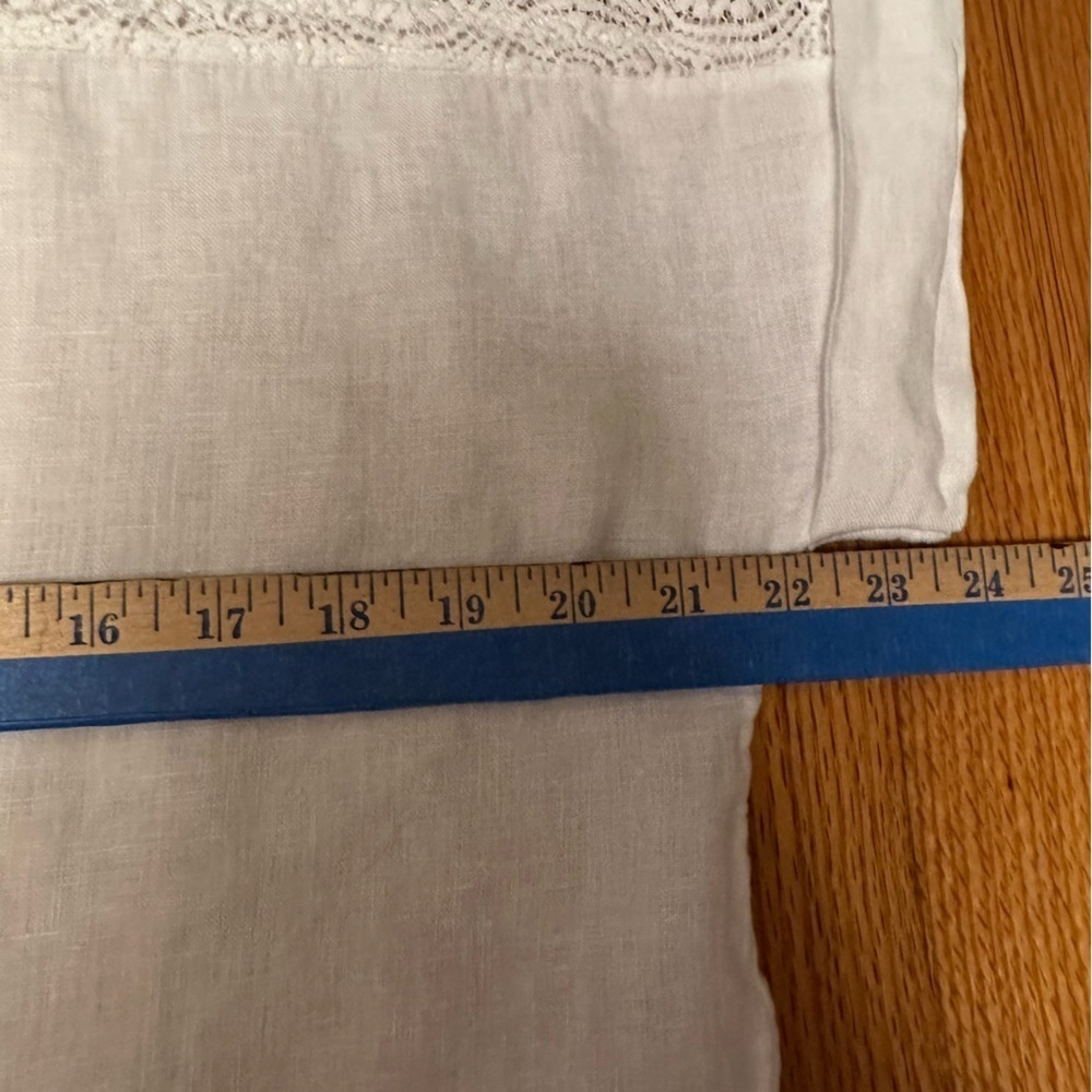 Bellambra Linen  Adult  Short Sleeve Shirt  Women’s Large (c6 - Picture 6 of 10